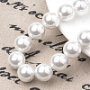 Eco-Friendly Plastic Imitation Pearl Beads Strands X-MACR-S285-4mm-04-3