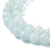 Natural Yellow Jade Beads Strands X-G-G598-4mm-YXS-20-5