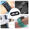 Gorgecraft Silicone Replacement Watch Band Strap Loops SIL-GF0001-09-7