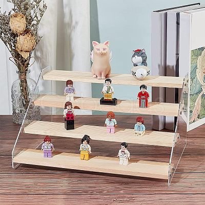 4-Layer Acrylic Model Toy Assembled Holder ODIS-WH0025-60B-1