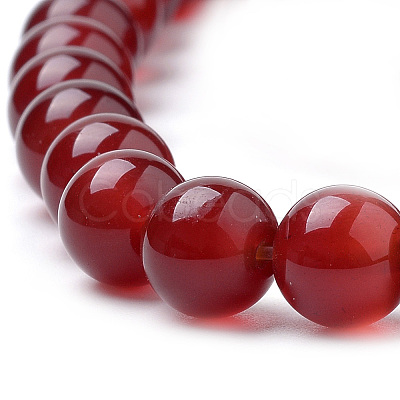 Natural Carnelian Beads Strands X-G-S259-32-8mm-1