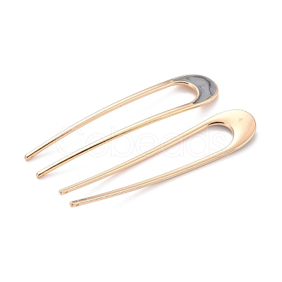 Alloy Enamel Hair Forks MRMJ-P013-A01-1