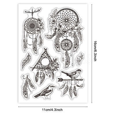 Custom PVC Plastic Clear Stamps DIY-WH0448-0277-1