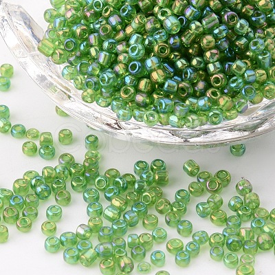 (Repacking Service Available) Round Glass Seed Beads SEED-C016-3mm-167-1