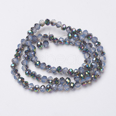 Electroplate Glass Beads Strands EGLA-A034-J3mm-Q05-1