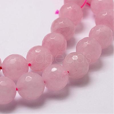 Natural Rose Quartz Beads Strands G-D840-20-6mm-1