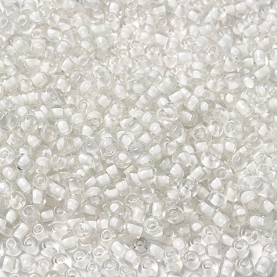 8/0 Transparent Glass Seed Beads SEED-F003-03B-07-1