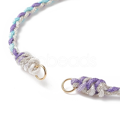 Polyester Thread Braided Bracelets AJEW-JB01141-1