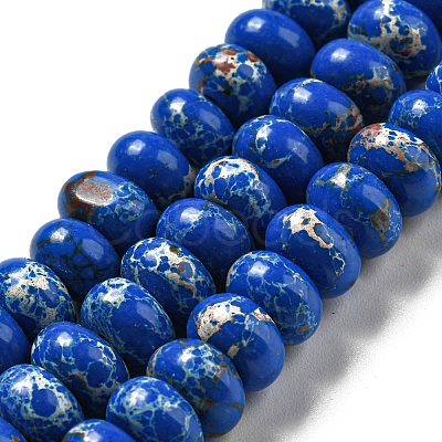 Synthetic Imperial Jasper Dyed Beads Strands G-D077-E01-01A-1