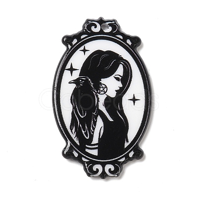 Halloween Acrylic Pendants SACR-E010-07C-1