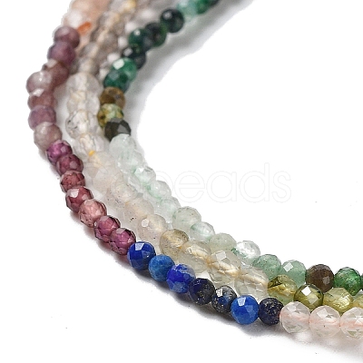 Natural Mixed Gemstone Beads Strands G-D080-A01-03-1