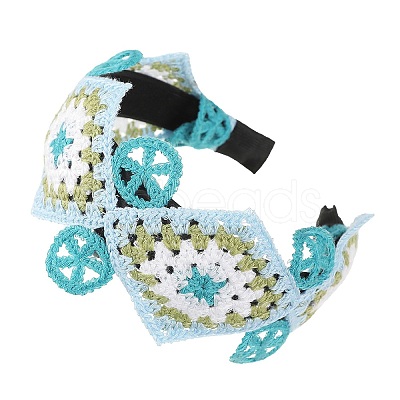 Ethnic Style Ladies' Knitted Cloth Hair Bands PW-WG658DD-06-1