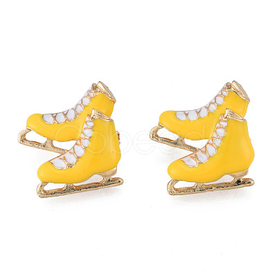 Skating Shoes Enamel Pin JEWB-N007-169-1