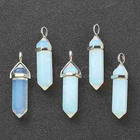 Opalite Pointed Pendants X-G-M378-01P-A24-1