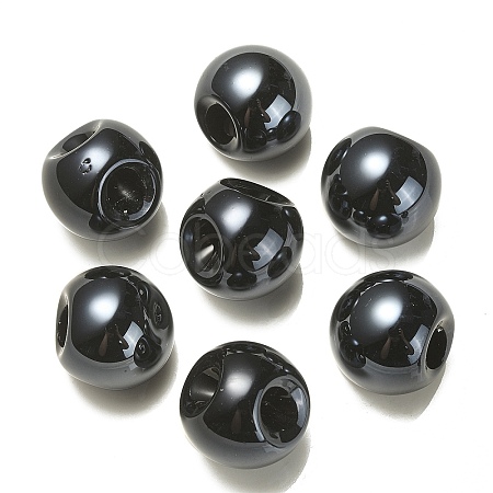 Opaque Acrylic Beads OACR-G012-01H-1