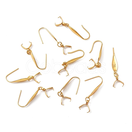 316 Stainless Steel Earring Hooks STAS-WH0031-18G-1