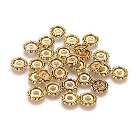 Alloy Spacer Beads PALLOY-A20080-AG-FF-1
