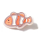 Ocean Theme Fish Acrylic Alligator Hair Clips, Hair Accessories for Girls Women, Light Salmon, 32.5x50x12.5mm