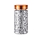 UV Gel Nail Art Tinfoil Chips, Nail Art Glitter Decoration, Silver, Bottle: 105x50mm, about 2g/bottle