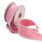 5M Nylon Ruffled Ribbon, Clothes Accessories, Pink, 1-5/8 inch(40mm), about 5.47 Yards(5m)/Roll