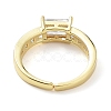 Brass Micro Pave Cubic Zirconia Rings RJEW-E077-05G-3