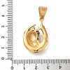 316L Stainless Steel Tibetan Style Rhinestone Pendants STAS-D096-01A-AG-3