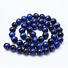 Natural Tiger Eye Beads Strands X-G-F561-6mm-B02-2