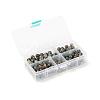 340Pcs 4 Sizes Natural African Bloodstone Beads G-LS0001-32-7