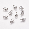 304 Stainless Steel Lobster Claw Clasps STAS-P185-11-P-1