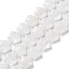 Natural Quartz Crystal Beads Strands G-NH0005-027-1