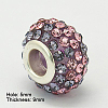 Resin Rhinestone European Beads GPDL-C004-05S-2