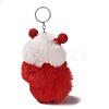 Cute Plush Cloth Worm Doll Pendant Keychains KEYC-P014-B02-1