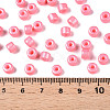 Baking Paint Pearlized Glass Seed Beads SEED-T008-03I-5