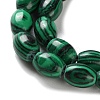 Synthetic Malachite Beads Strands G-I369-B19-01-4