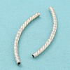 925 Sterling Silver Tube Beads STER-Q191-01D-S-3