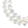 Electroplate Glass Beads Strands EGLA-N008-019-D03-3