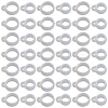 Gorgecraft 60Pcs 2 Style Silicone Pendant SIL-GF0001-42C-1