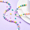 Handmade Polymer Clay Beads Strands X-CLAY-N008-008L-7
