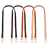 PandaHall Elite 4Pcs 4 Colors PU Leather Bag Handles FIND-PH0017-15-1