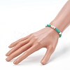 Polymer Clay Heishi Beaded Stretch Bracelets BJEW-JB06145-03-4