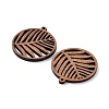 Walnut Wood Laser Cut Pendants X-WOOD-Q051-05K-2