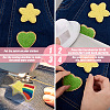 PandaHall Jewelry 17 Styles Towel Cloth Computerized Embroidery Cloth Iron On/Sew On Patches DIY-PJ0001-31-4