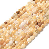 Natural Yellow Aventurine Beads Strands G-I351-A02-1