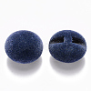 Flocky Acrylic Beads FIND-R079-12-3