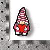 Christmas Theme Silicone Focal Beads SIL-G011-08E-3