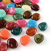 Imitation Gemstone Acrylic Beads X-OACR-R019C-M-1