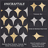 Unicraftale 16Pcs 4 Style 304 Stainless Steel Pendants STAS-UN0038-32-3