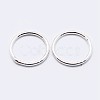 925 Sterling Silver Round Rings STER-F036-03S-0.9x4-2