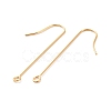 316 Surgical Stainless Steel Earring Hooks STAS-E027-02A-G-2