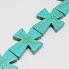 Synthetic Turquoise Beads X-TURQ-G117-40x49mm-03-1
